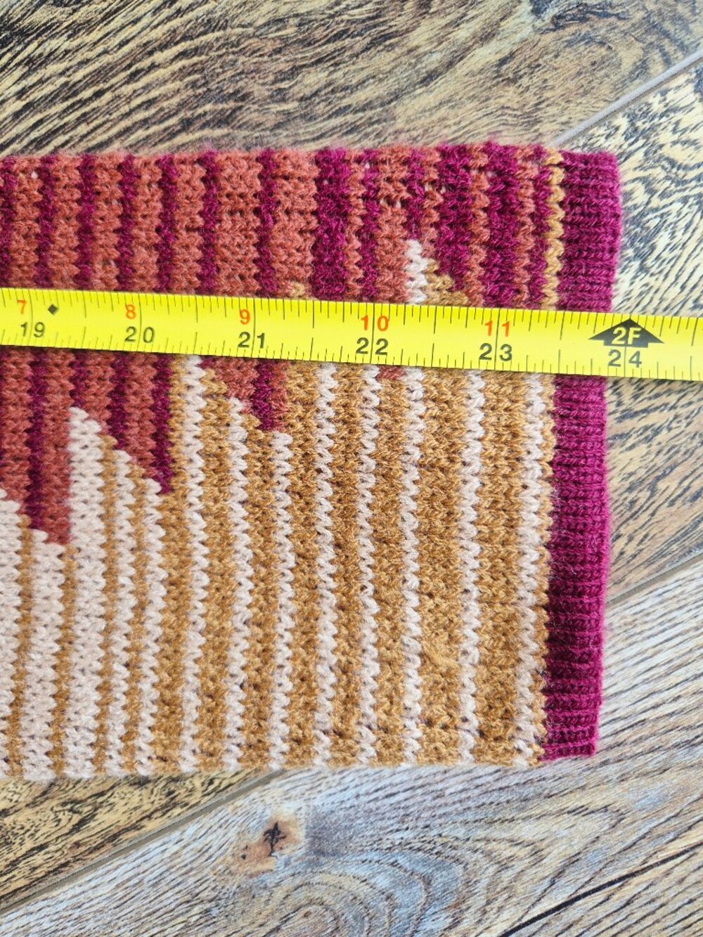 NWoT Cotton & Rye Southwestern Aztec Concho Cardigan Pocket Brown Red - Picture 9 of 13